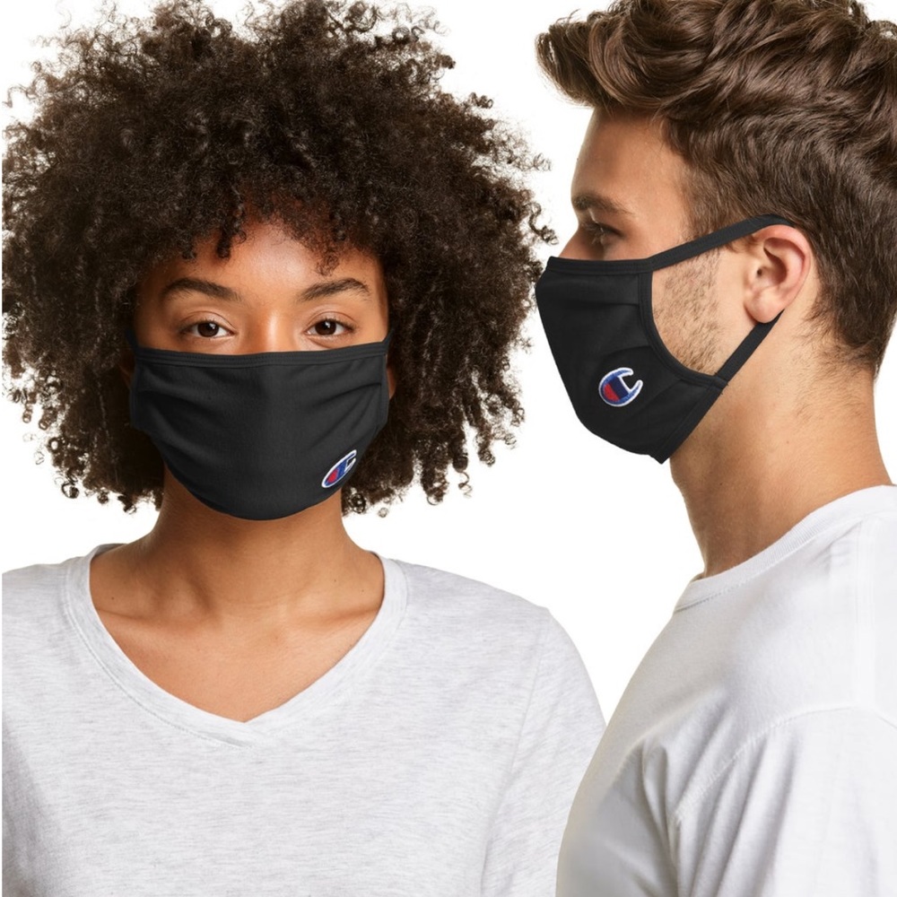 3 pack Champion Face Masks